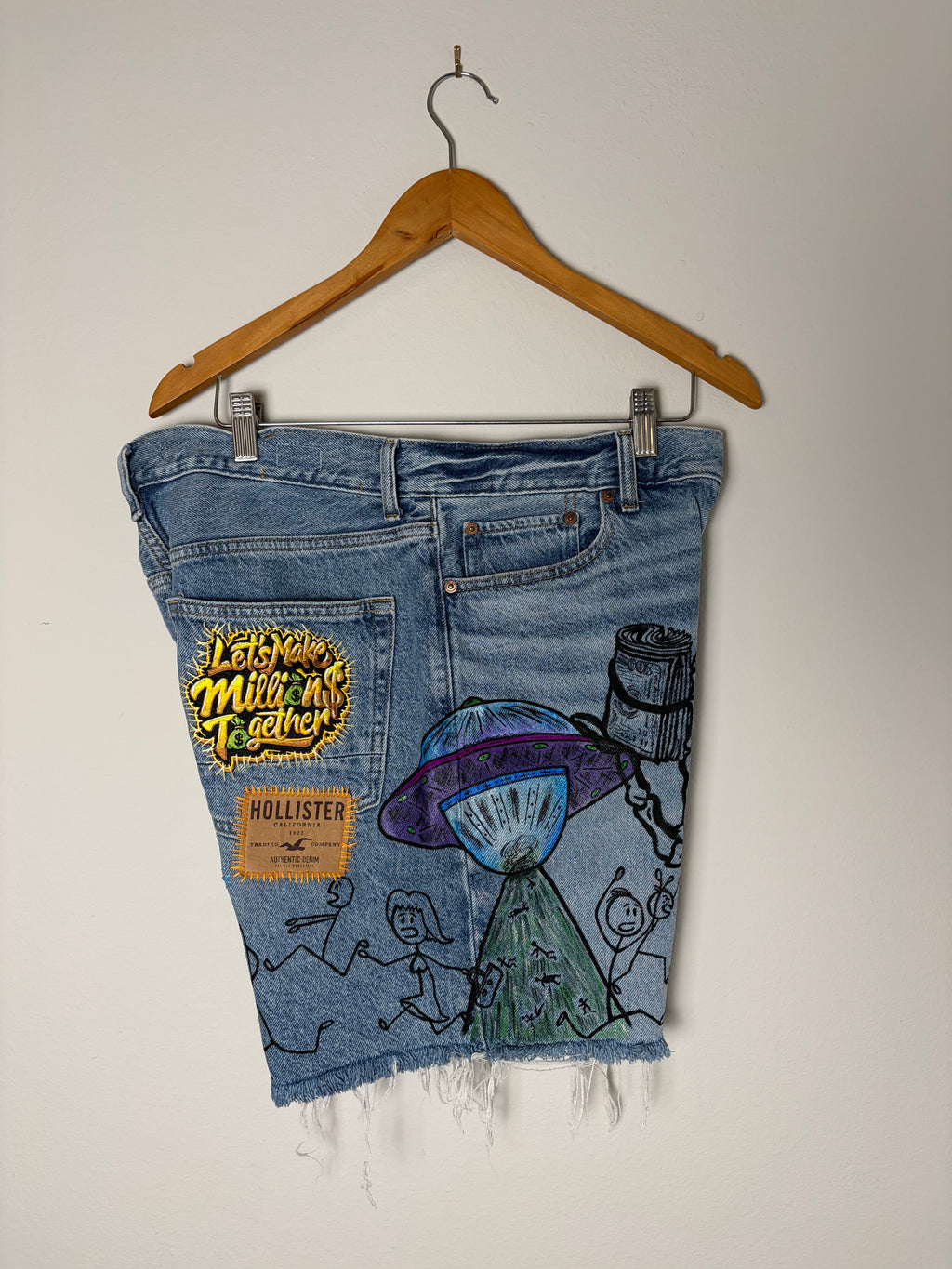 The Naked Hustle Jorts