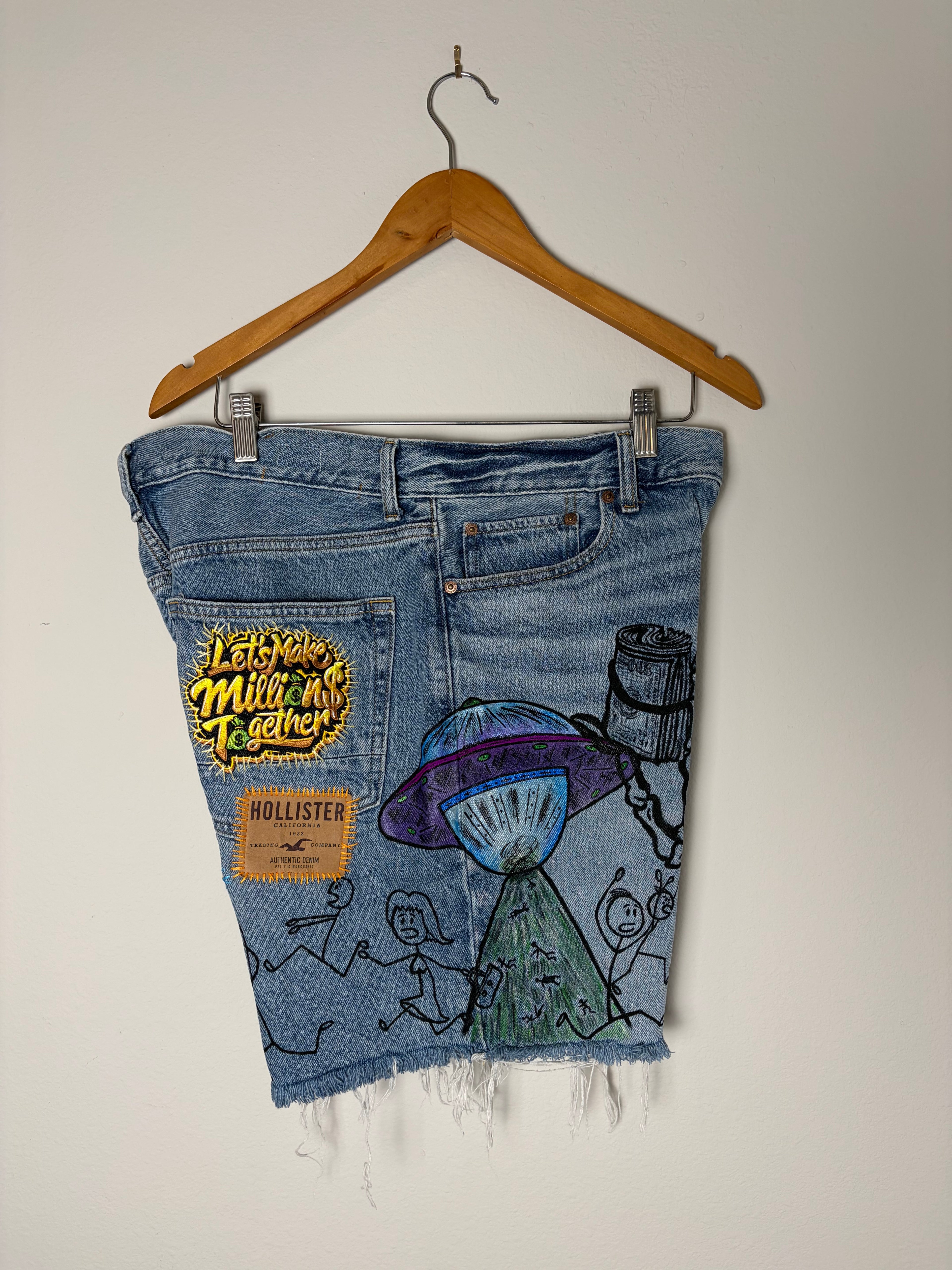 The Naked Hustle Jorts
