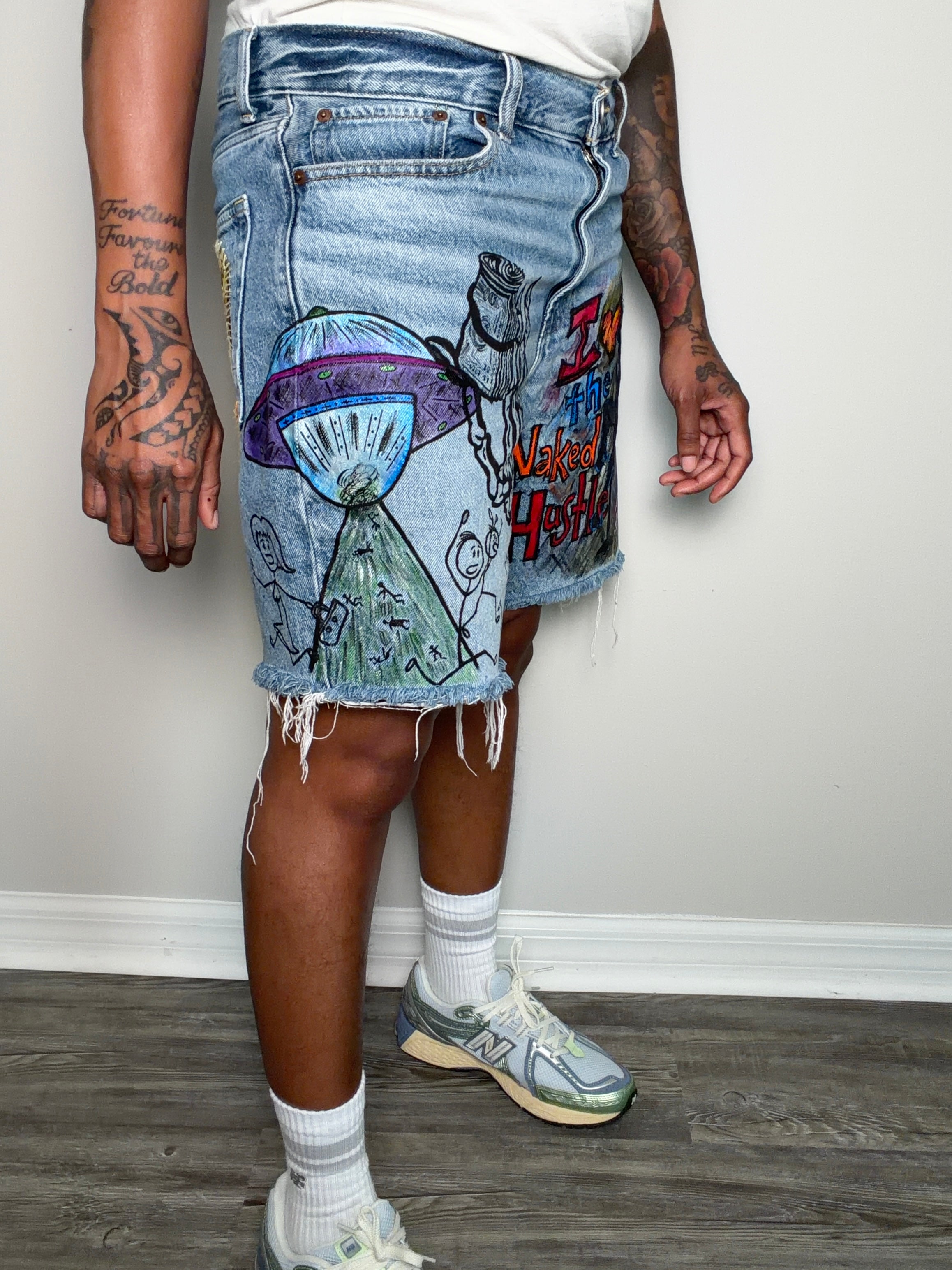The Naked Hustle Jorts