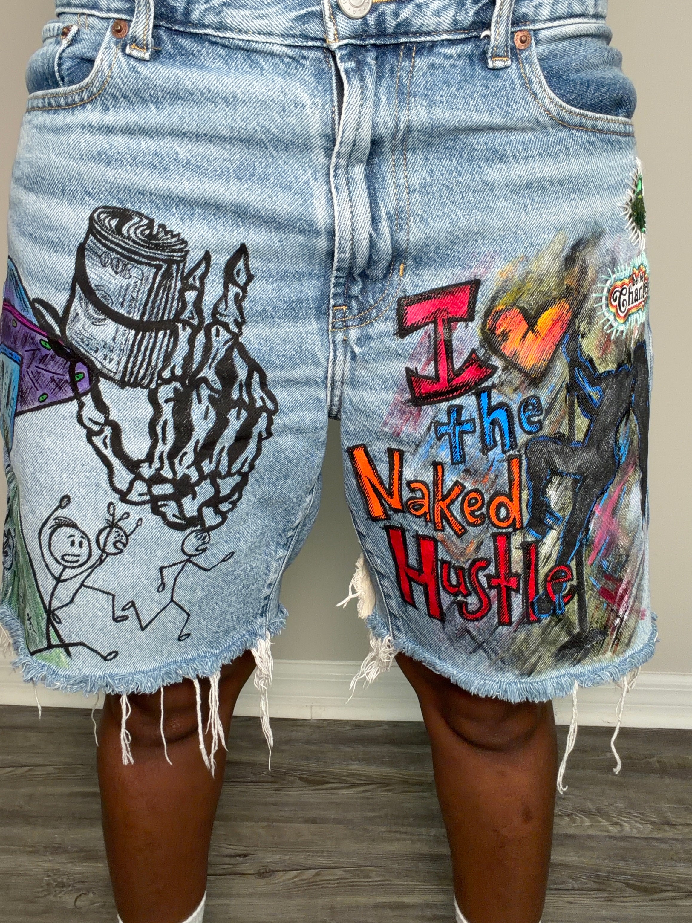 The Naked Hustle Jorts