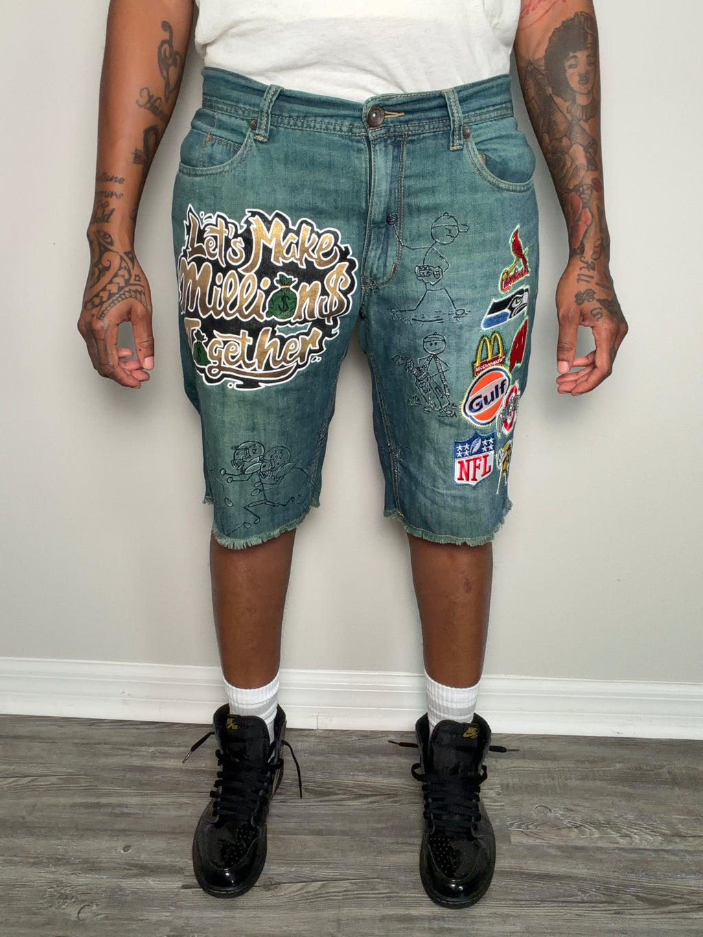 The FATC Denim Jorts
