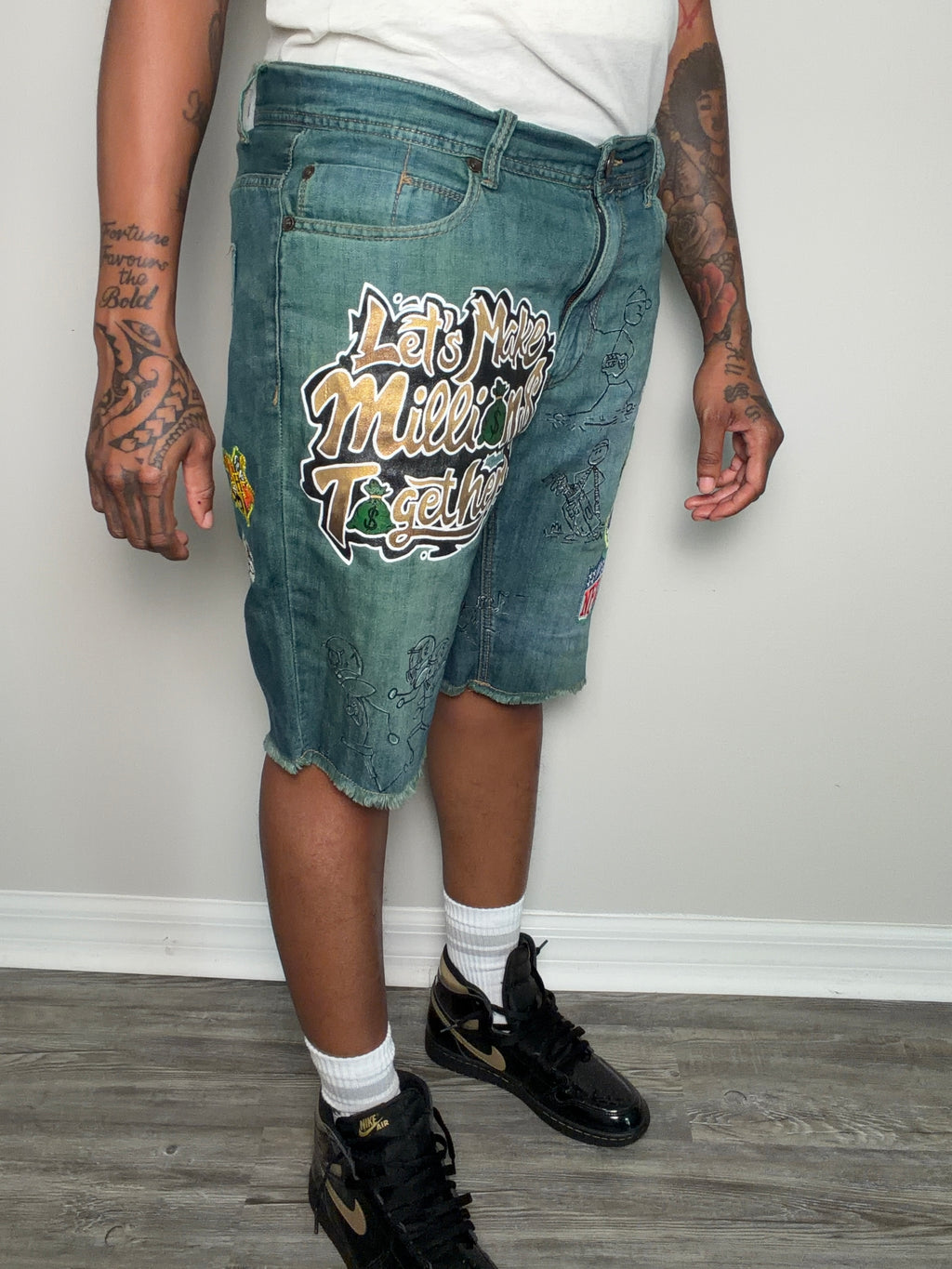 The FATC Denim Jorts