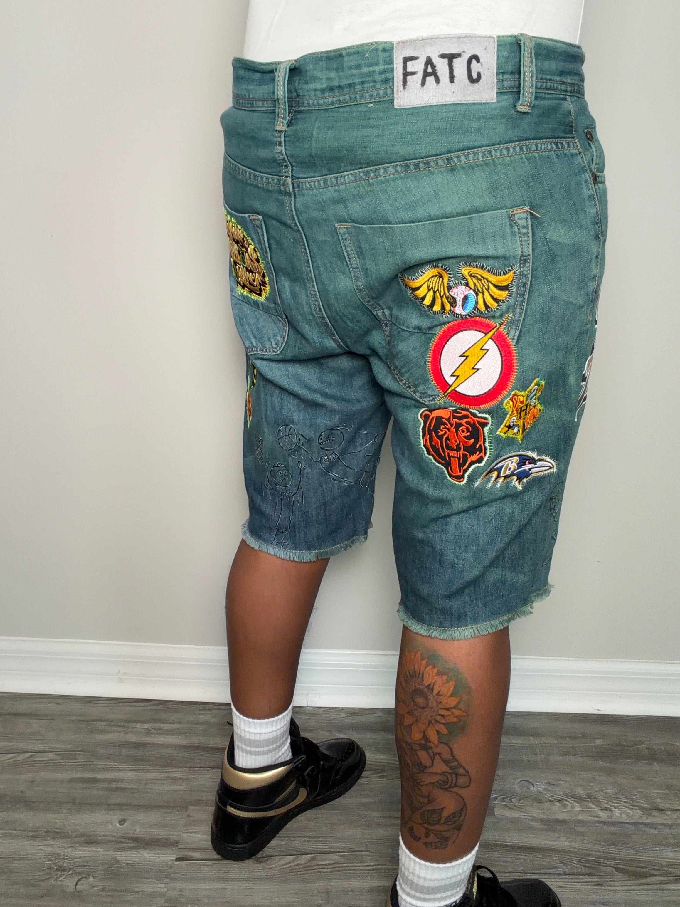 The FATC Denim Jorts