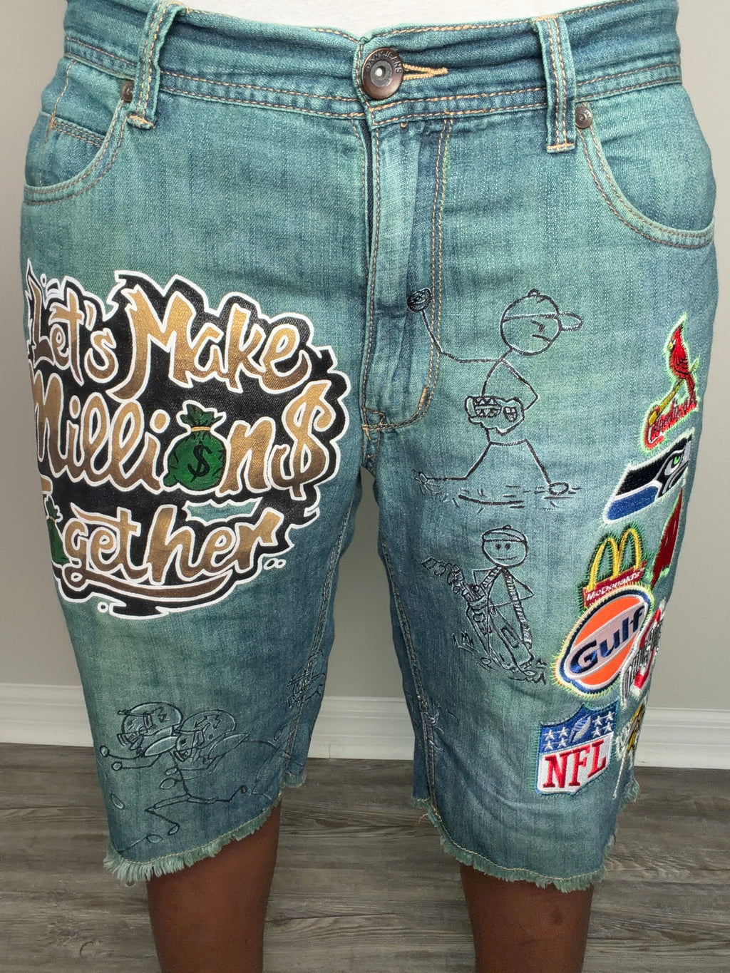 The FATC Denim Jorts