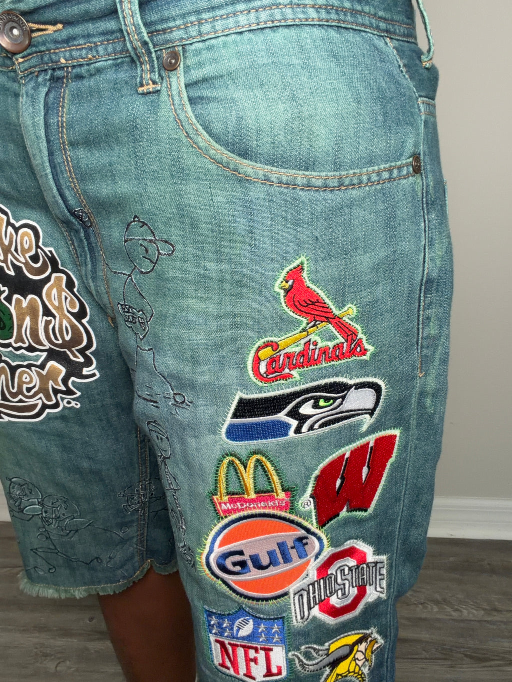 The FATC Denim Jorts