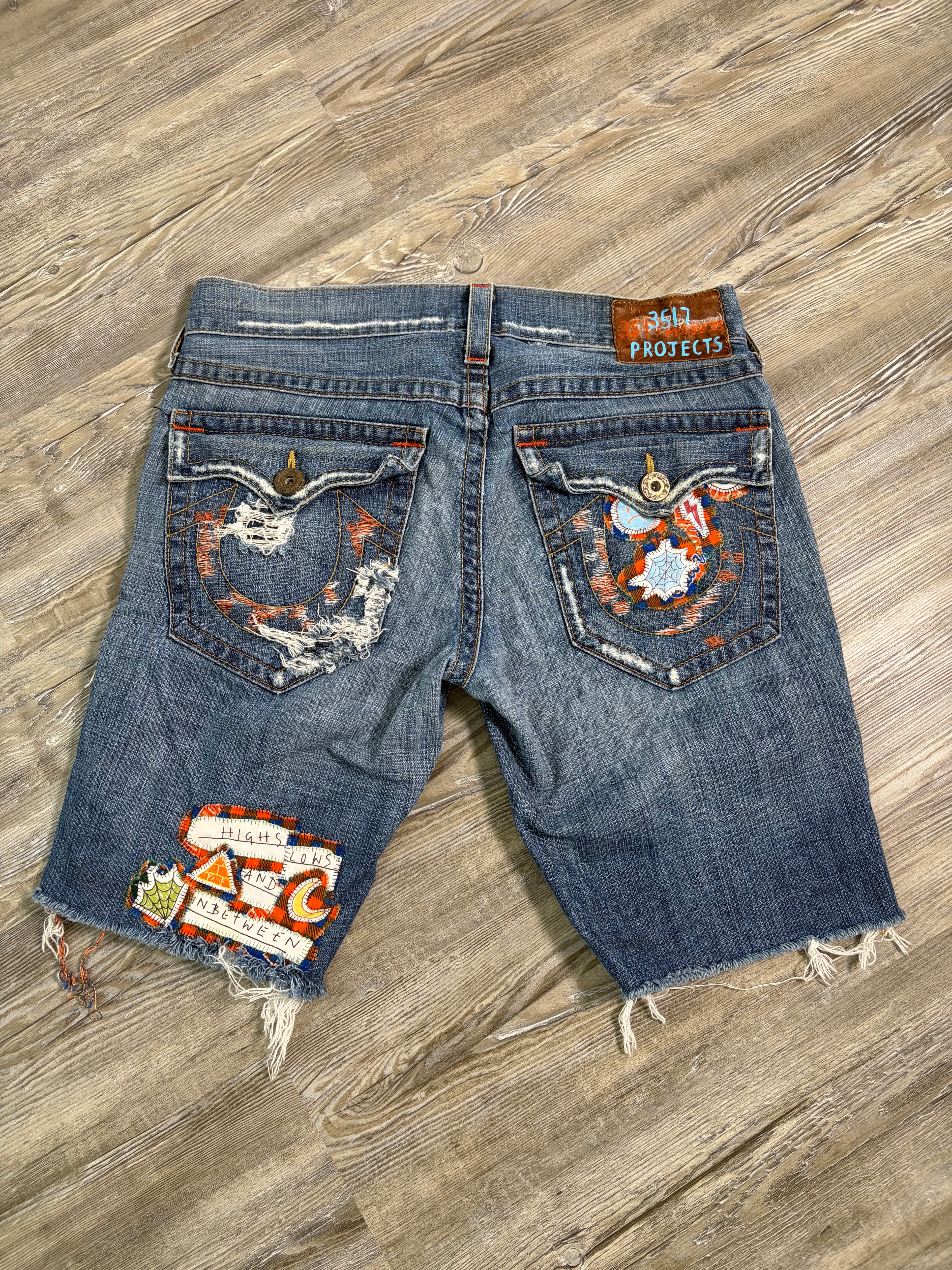 The Stitched Reaper Jorts